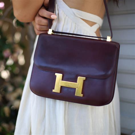 constance burgundy hermes|Hermes constance bag review.